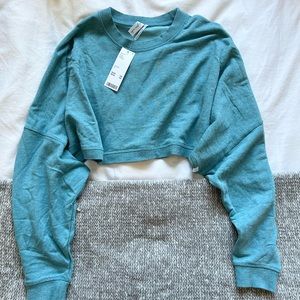 Urban Outfitters Out From Under Blakely Cropped Crew Neck Sweatshirt